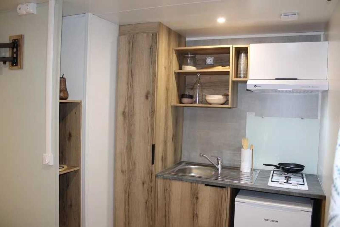 Camping De Charlieu - Mobile Home Exterior foto